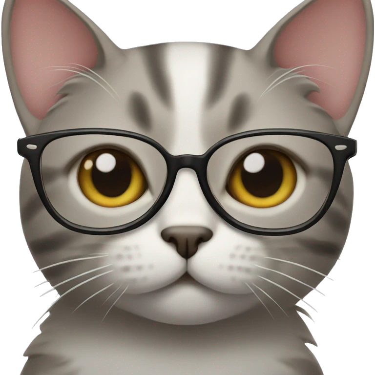 cat with glasses emoji
