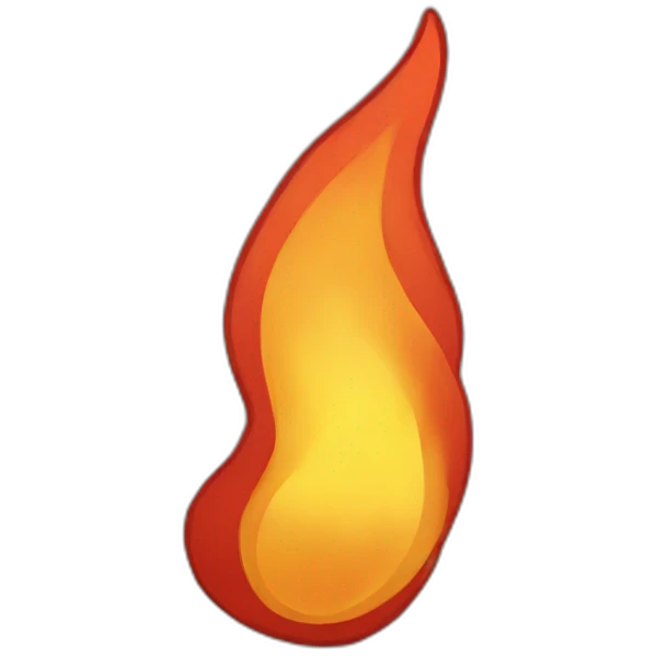 Sassy fire emoji