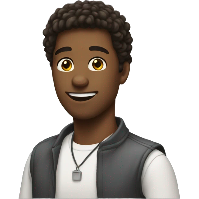 Flirting cool emoji