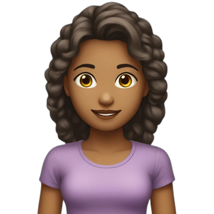 girl в юбкк спиной к зрителю наклонилась emoji