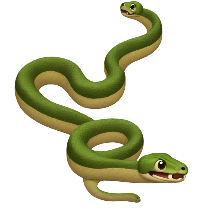 Missing snake emoji
