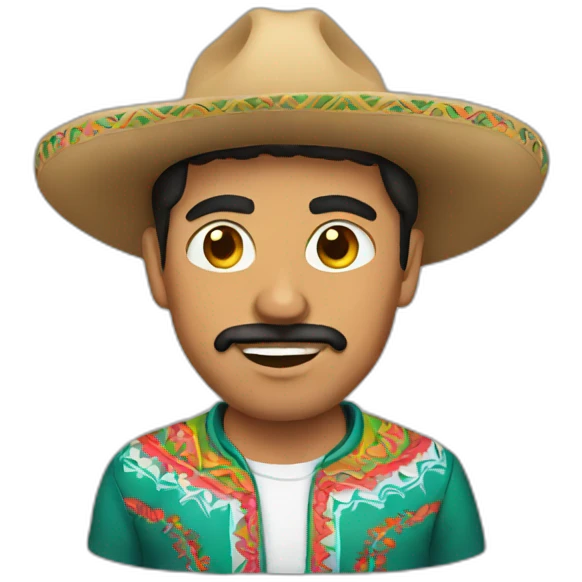 mexican guy emoji