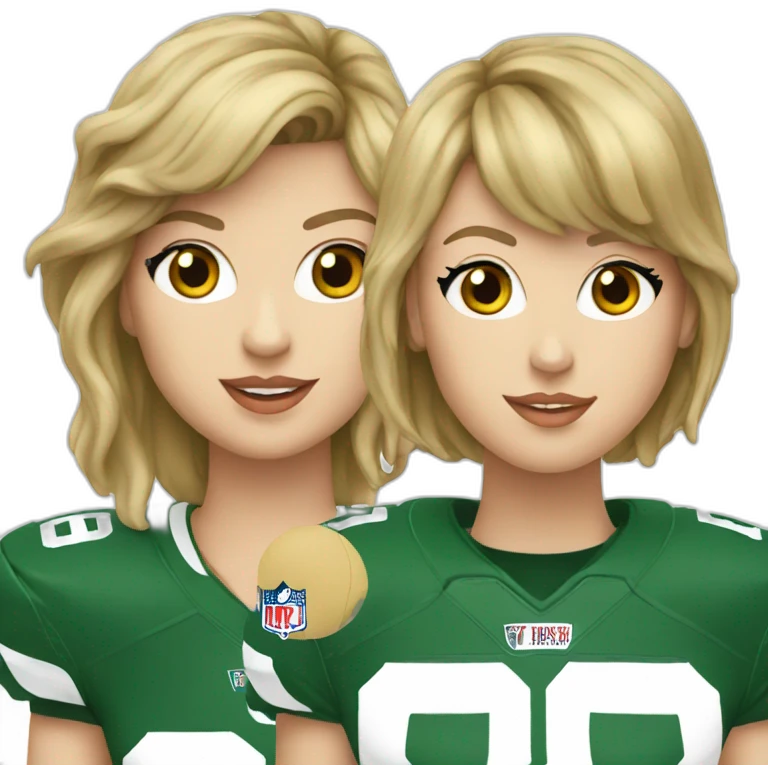 Football + Taylor swift emoji
