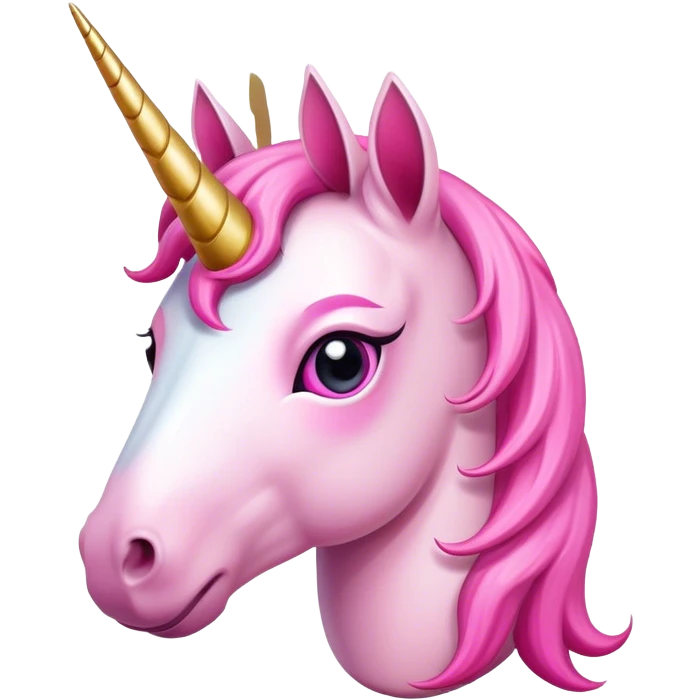 Pinky unicorn emoji