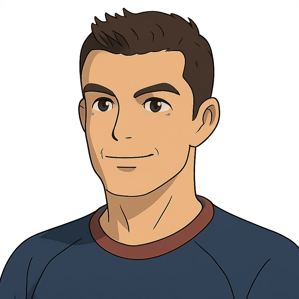 Cristiano Ronaldo's face emoji