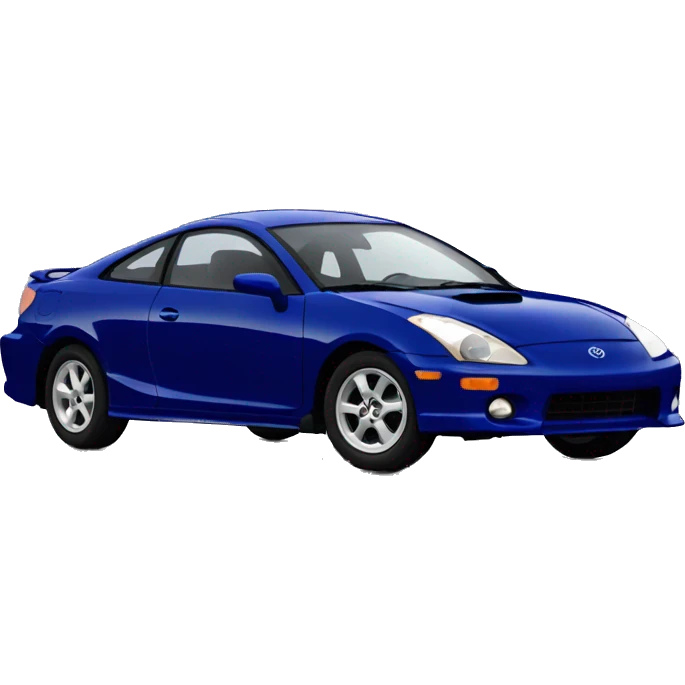 2001 toyota celica dark blue emoji