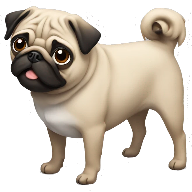 Pug emoji