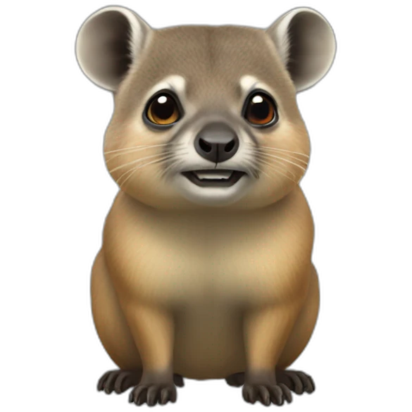hyrax monja emoji