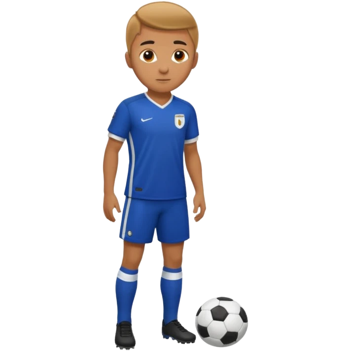 Soccer player emoji