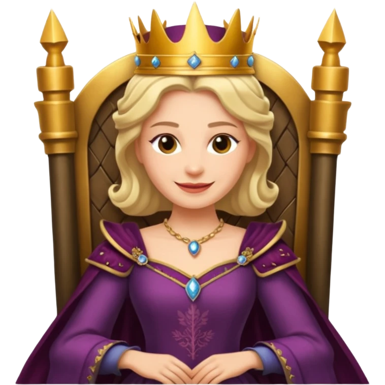 queen-in-game-of-throne smile emoji