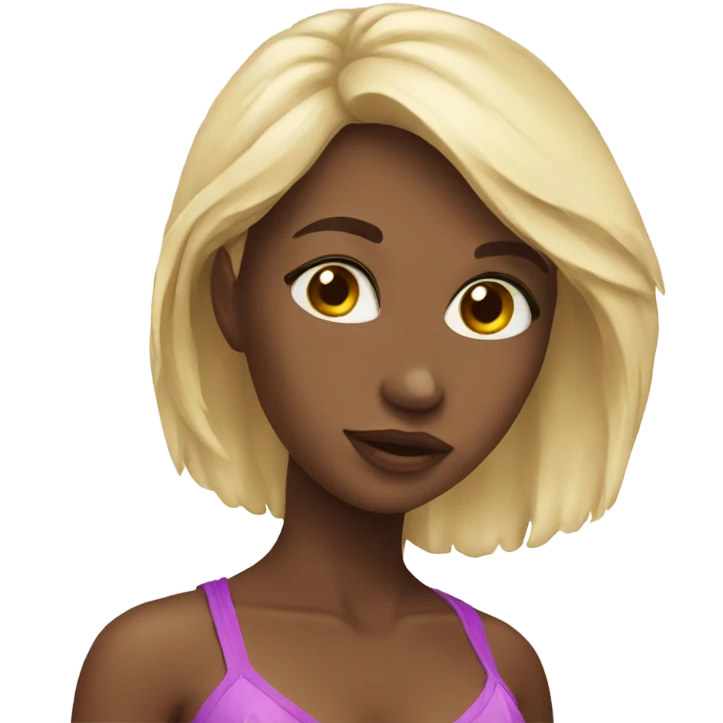  girl whit bikini  emoji