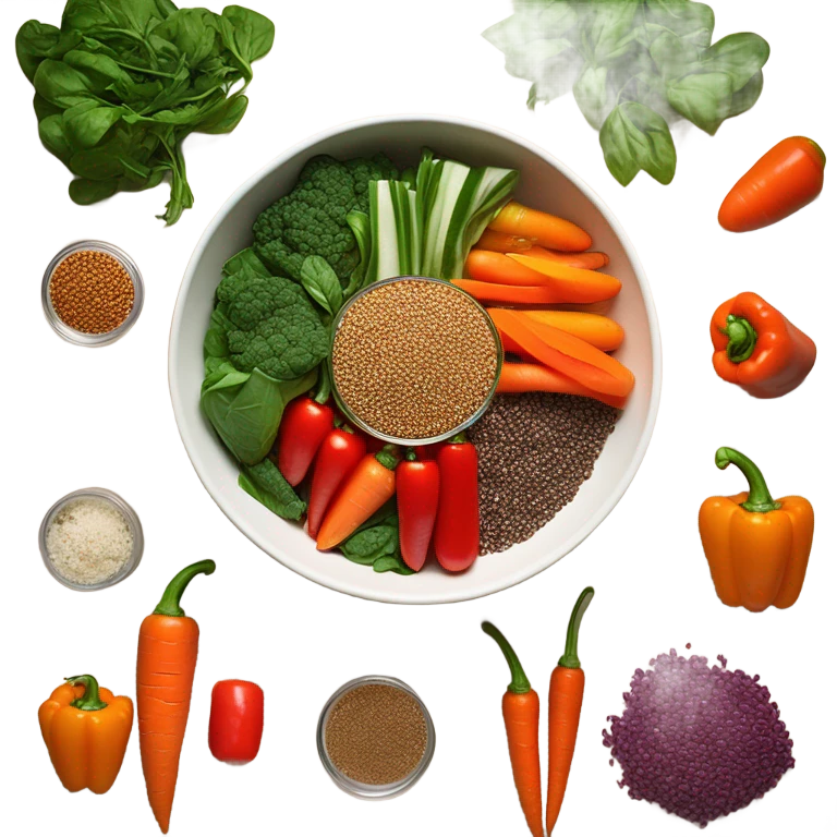 Healthy meals emoji