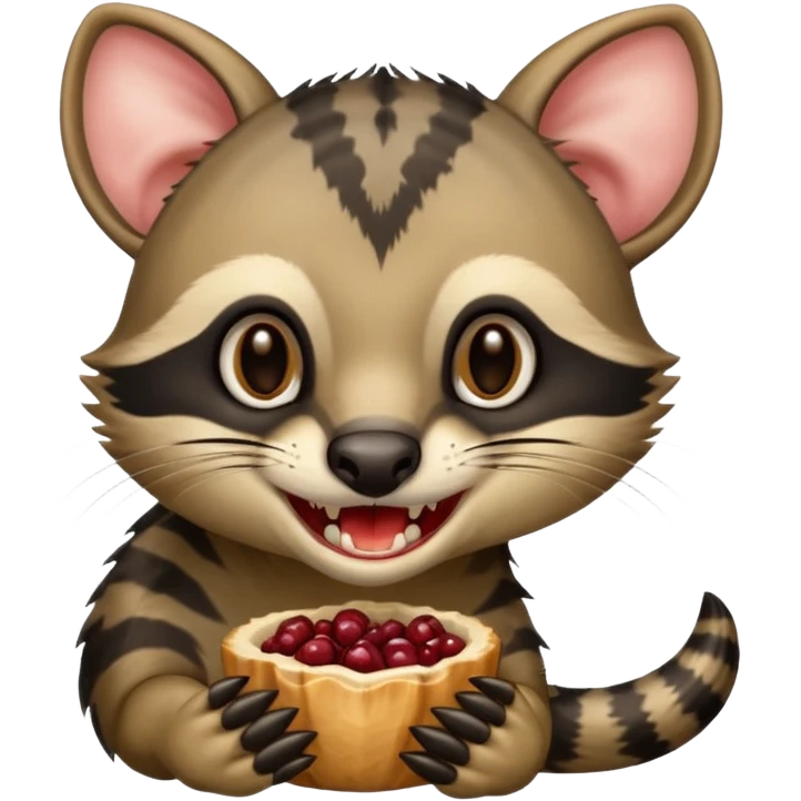 civet is ready to eat emoji