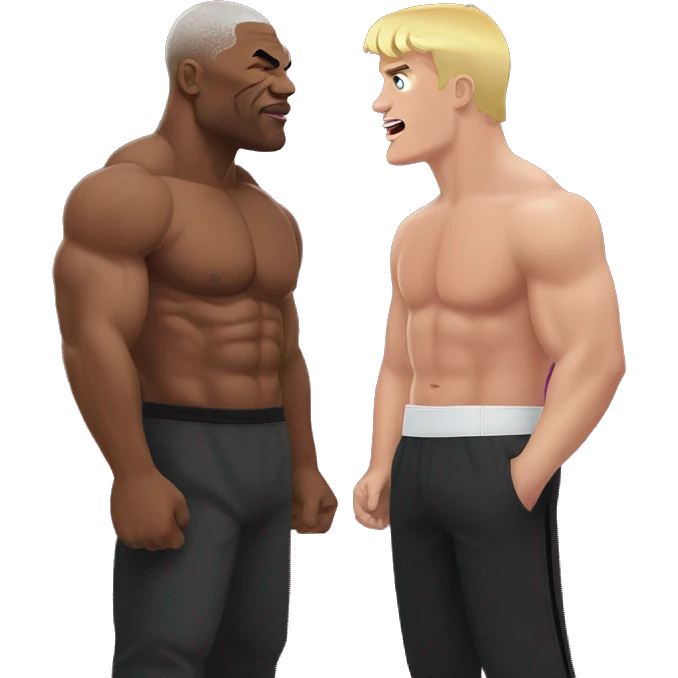 Mike tyson vs jake paul emoji