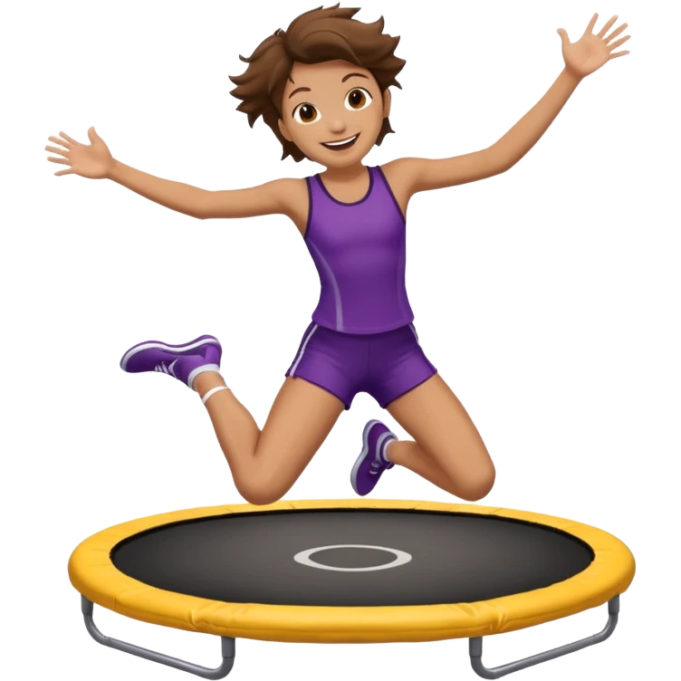 Human Jump Trampoline "Jump Off" emoji