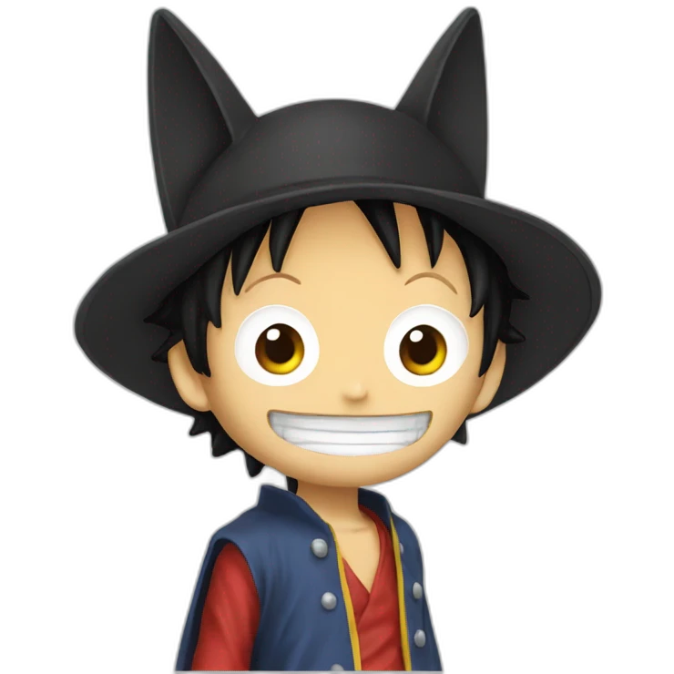 Luffy bat emoji