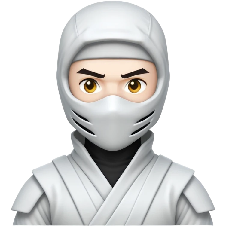 Weißer Ninja  emoji