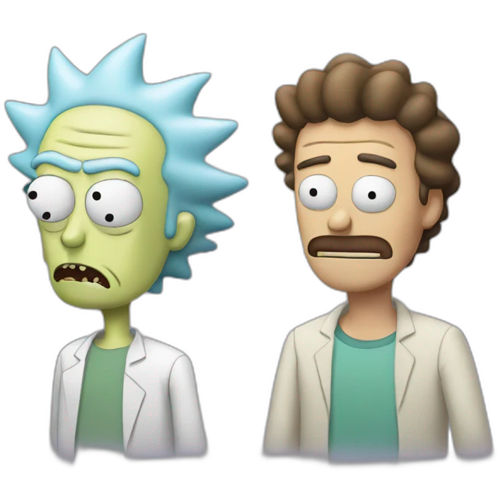 rick & morty emoji