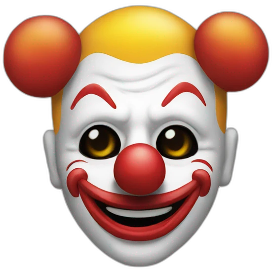 clown-mask emoji