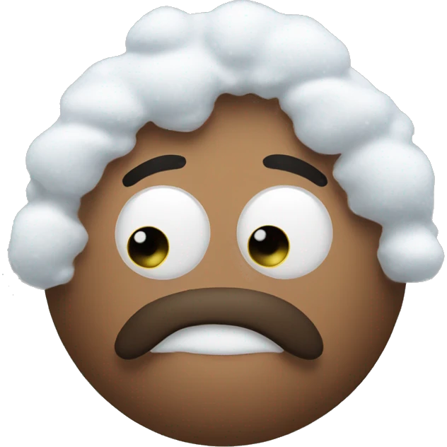snow on nose emoji