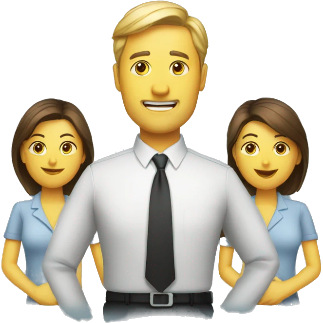 Boss pushing employees to work more  emoji