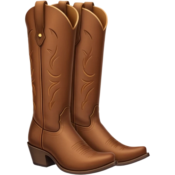 Cowboy boots emoji