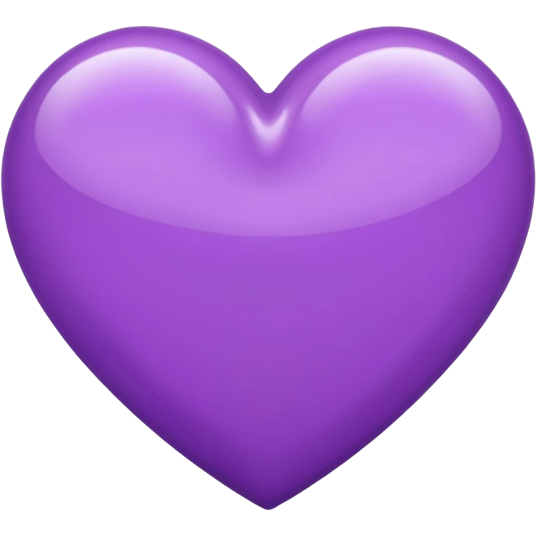 Violet heart  emoji