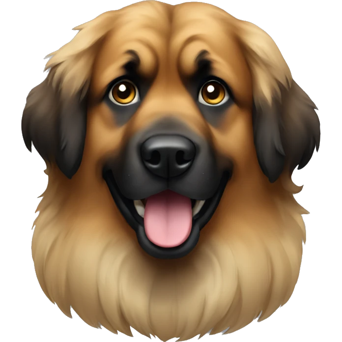 Leonberger dog emoji