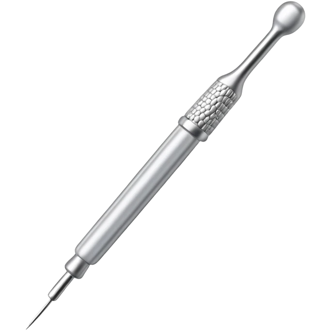 Crochet needle with thread  emoji