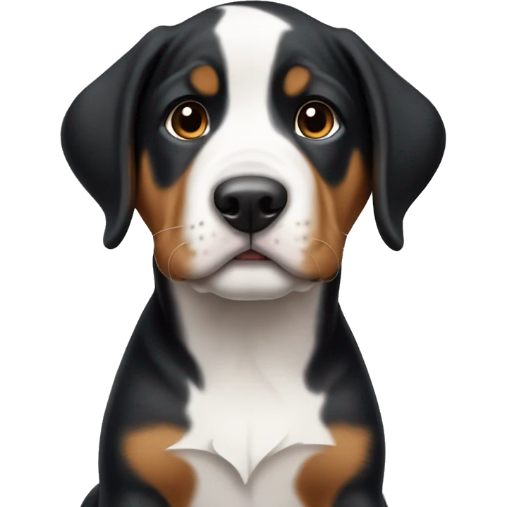 swiss mountain dog puppy emoji