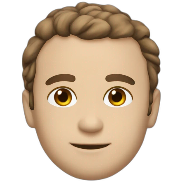 Macron with kipa emoji