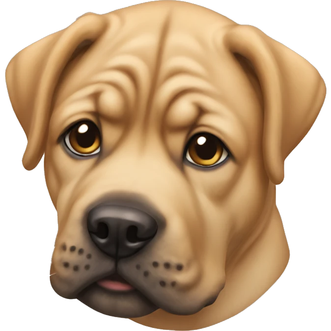 Shr-pei dog  emoji