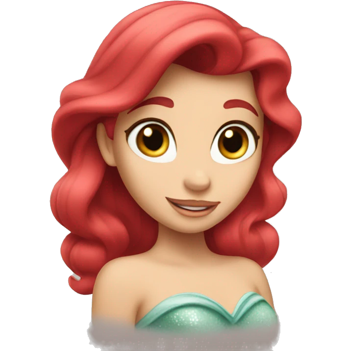 Ariel from disney emoji