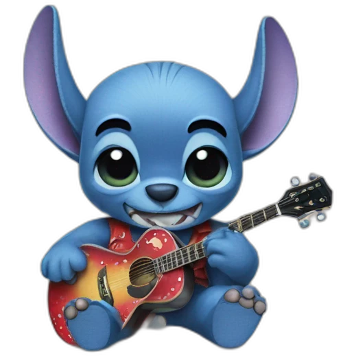 stitch as elvis emoji