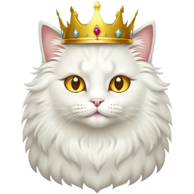 Cat dressed up as god emoji