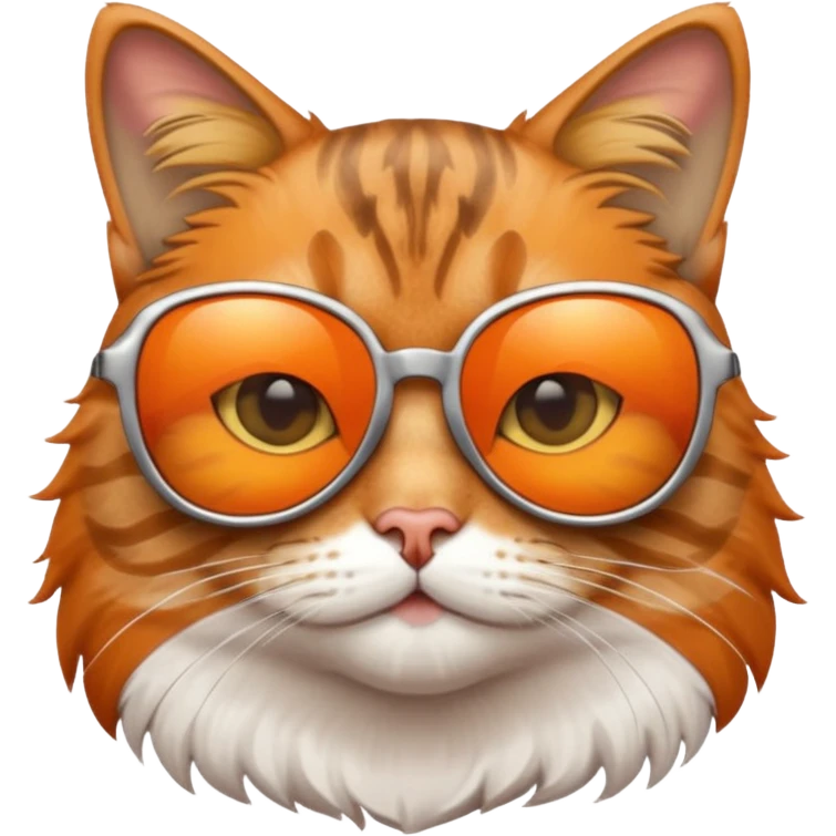 Cat wearing sunglasses emoji