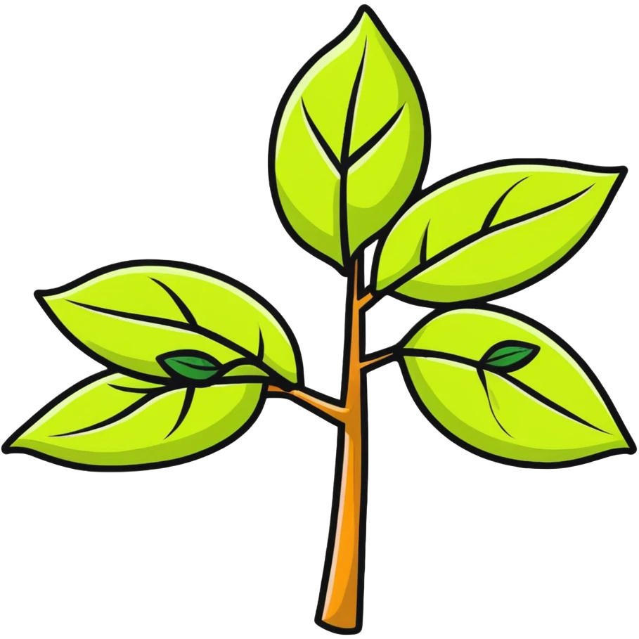 lemon tree leaves emoji