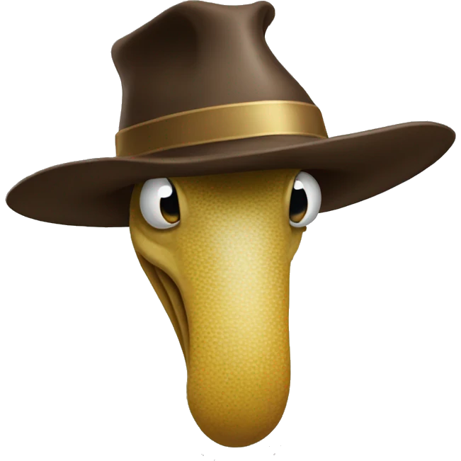 Limax with hat emoji