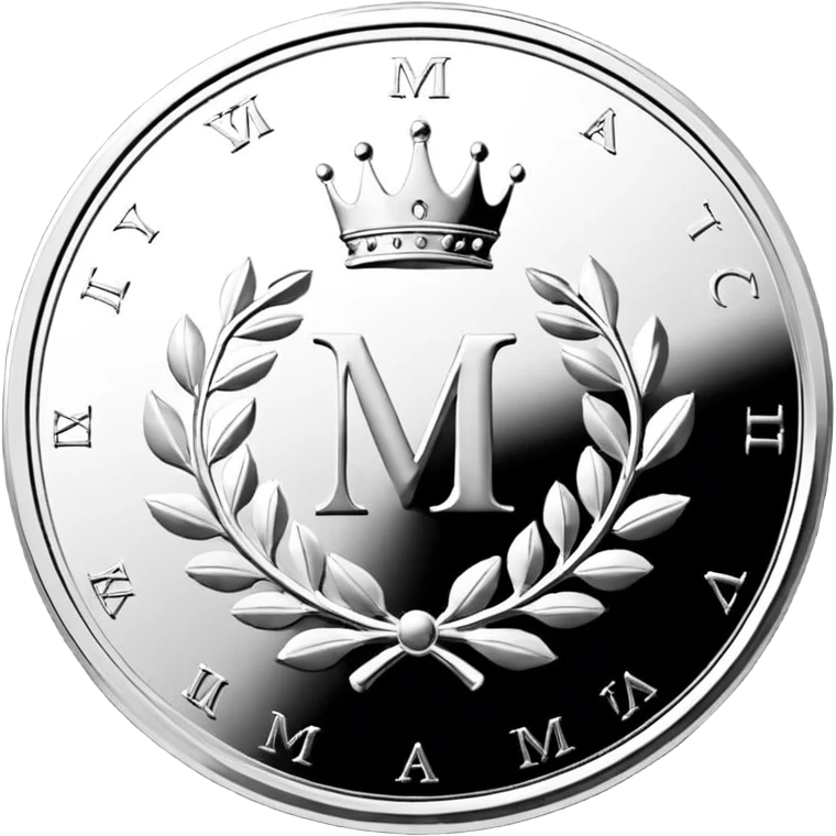 розовая монета в середине её надпись "Majestic" emoji