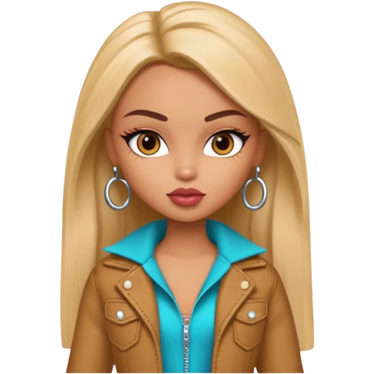 stylish bratz dollz emoji