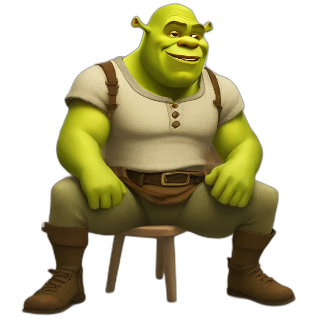 Shrek a l'ecole emoji