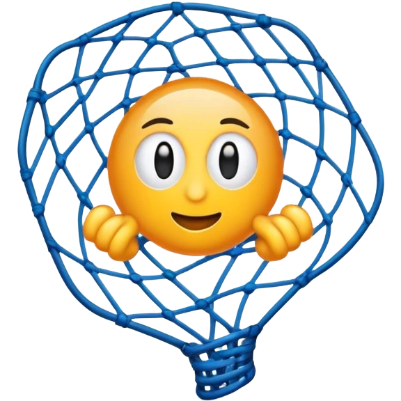 logo para una aplicación que se llama "Net Genius" usa el nombre de la aplicación para crear el logo emoji