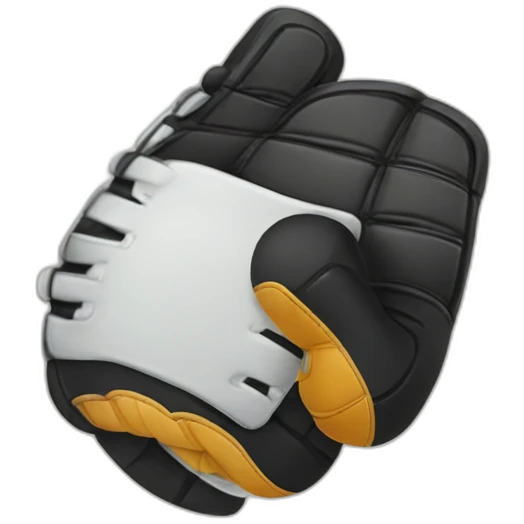 thumbs up with a hockey glove emoji