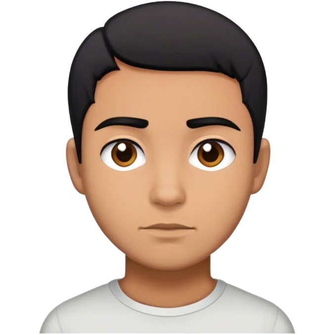 Latino Edgar cut￼ emoji