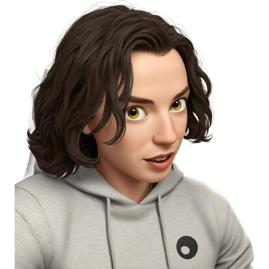 realistic portrait of girl emoji