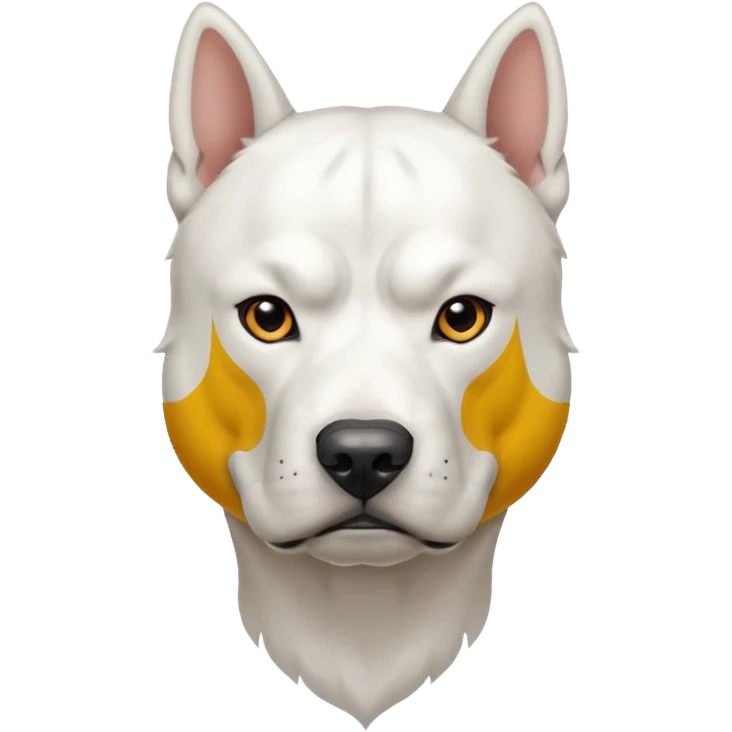 dogo argentino emoji
