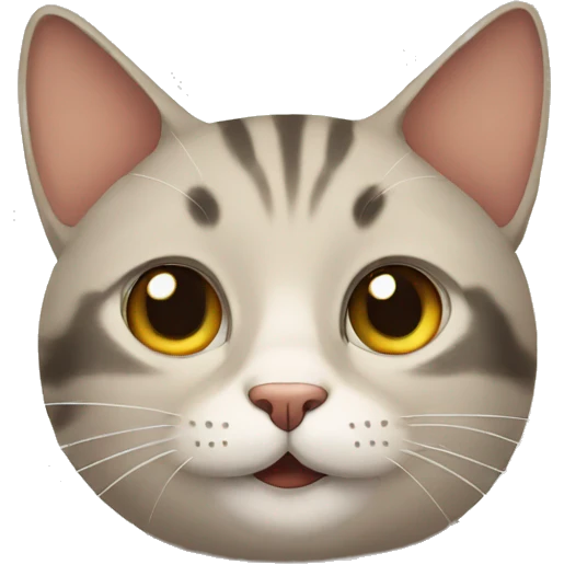 cat looks happy emoji