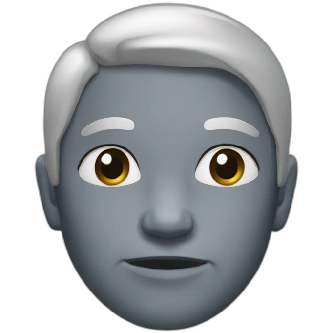Silver back emoji