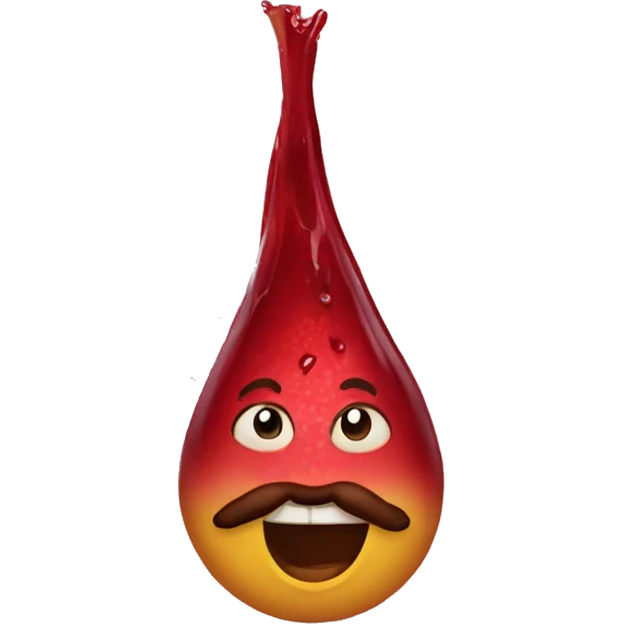 Gota sangre emoji