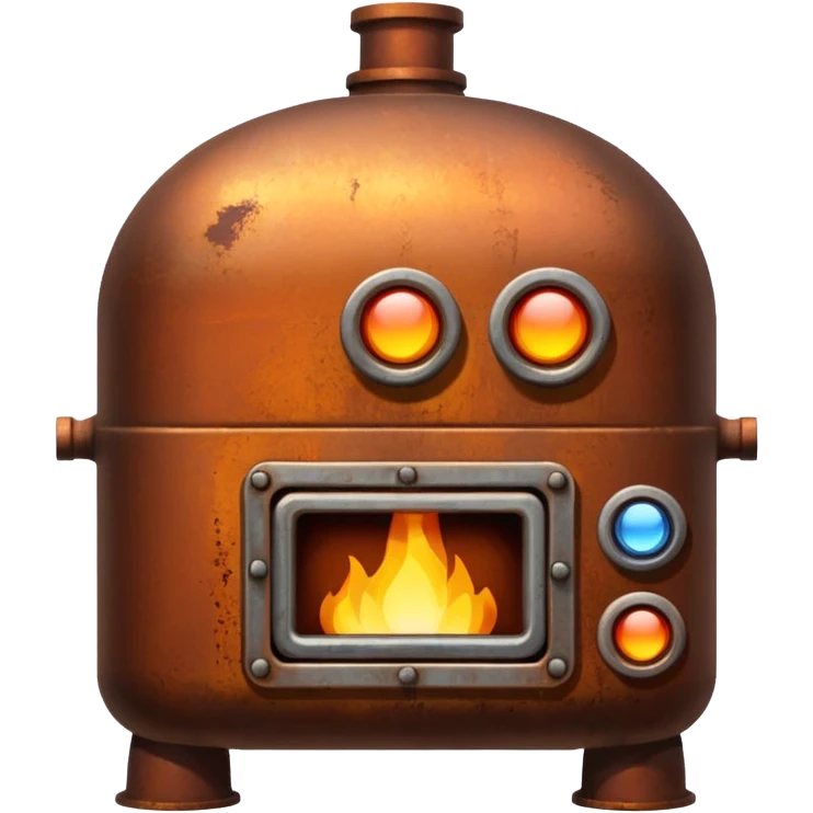 Furnace realistic emoji